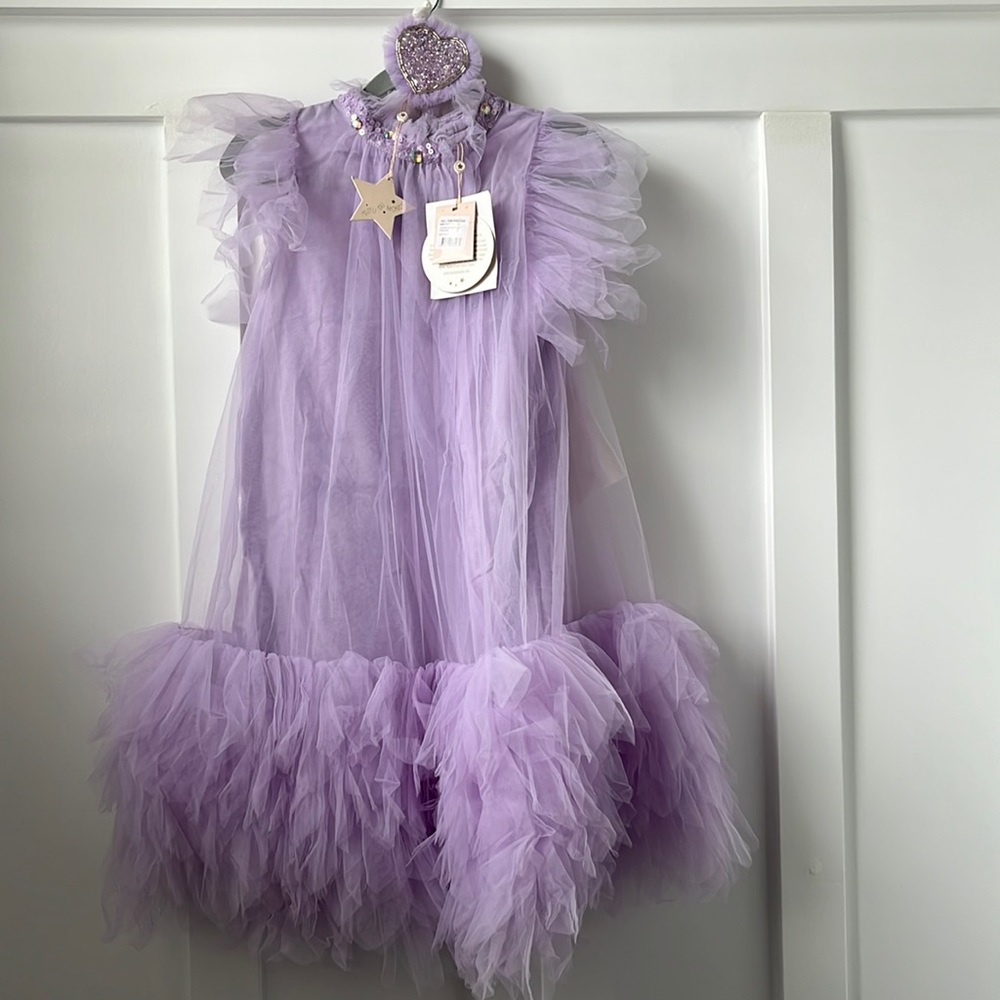 Tutu Du Monde Dahlia Dress in Orchid Sz 8